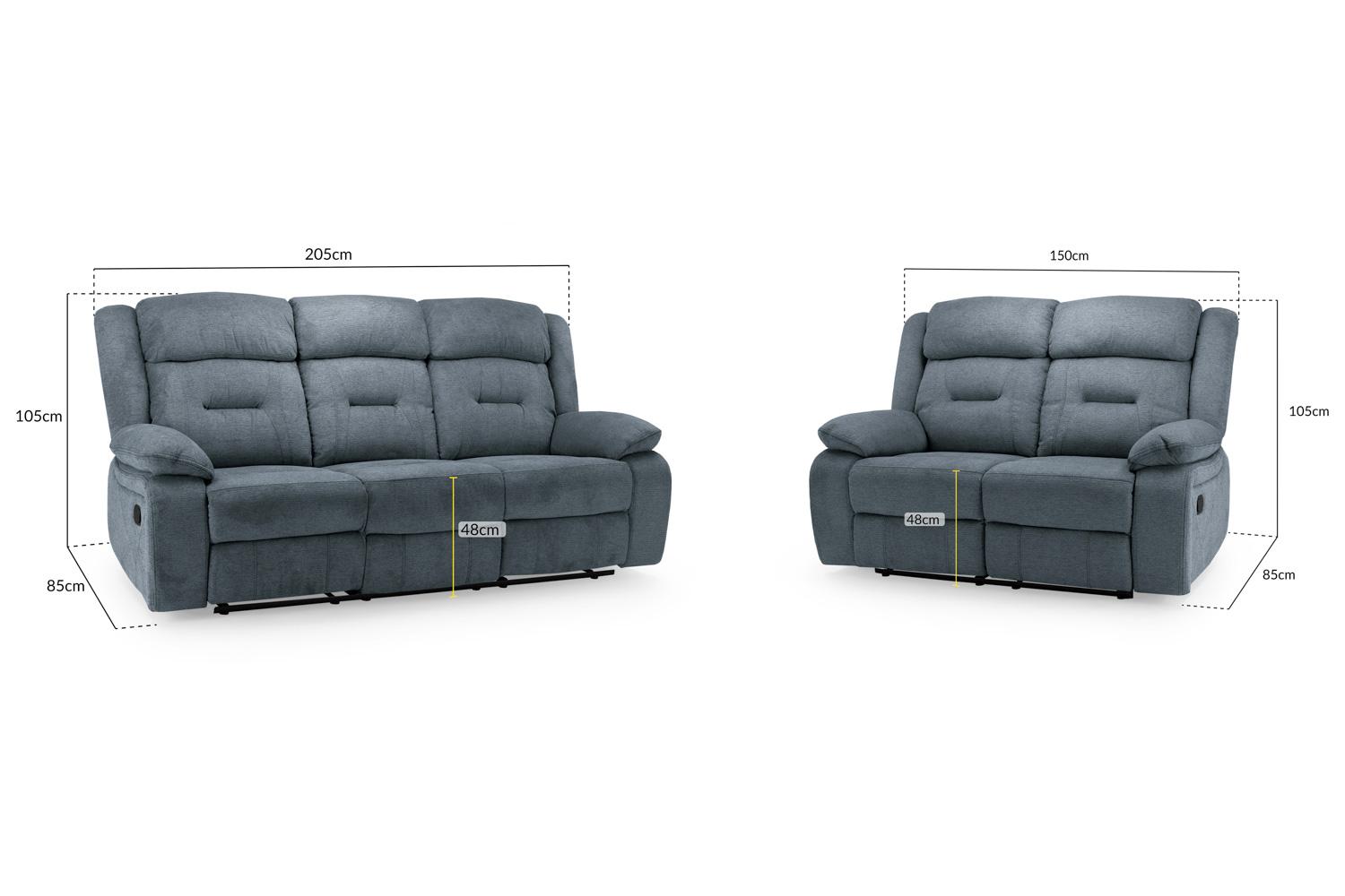 Novie Recliner 3+2 Sofa Set
