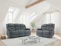 Alva Electric Recliner Sofa Graphite 3+2 Set