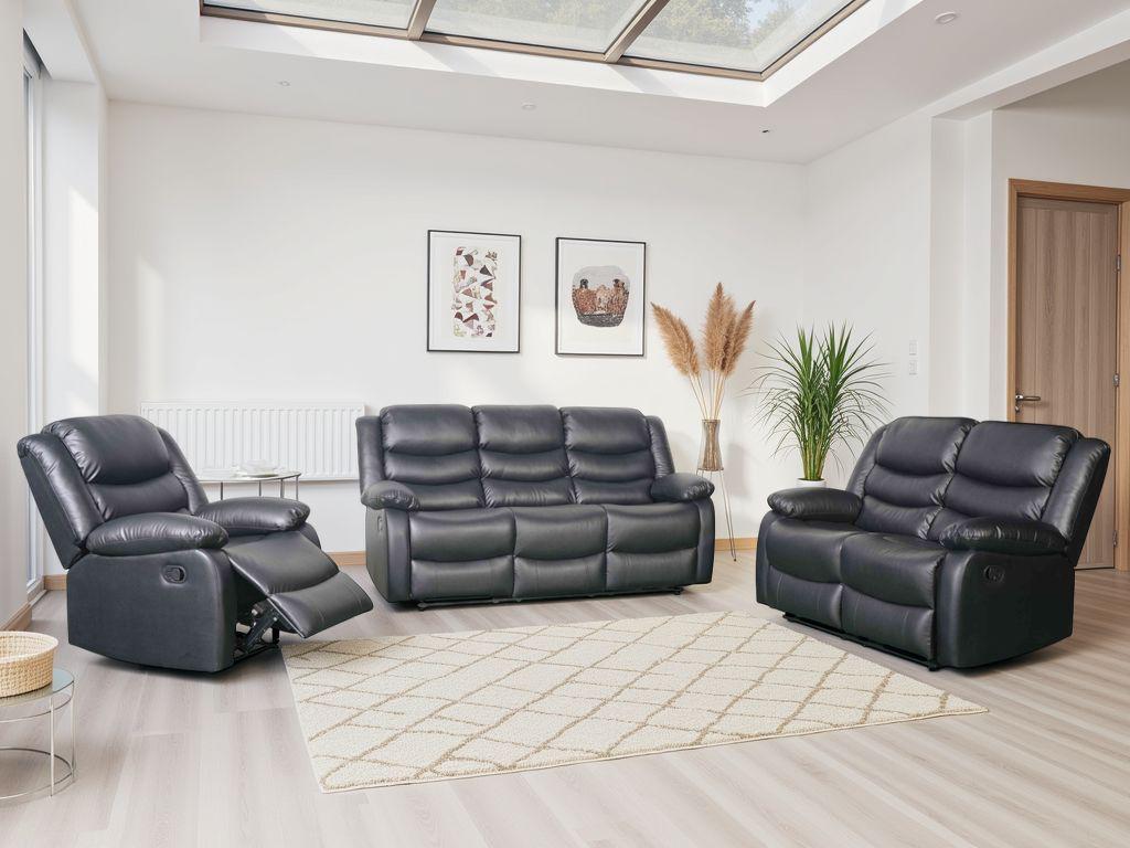 Conrad Manual Recliner Sofa 3+2+1 Set