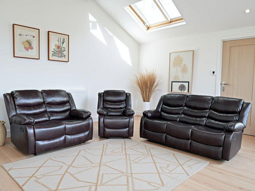 Conrad Manual Recliner Sofa 3+2+1 Set