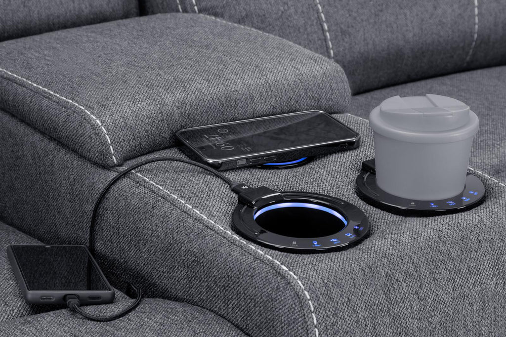 Galaxy Tech Electric Recliner Sofa 3+2 Set