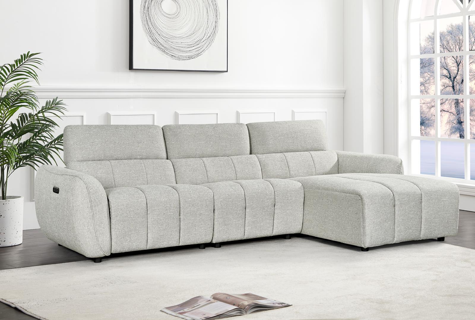 Turin Electric Recliner Corner Sofa